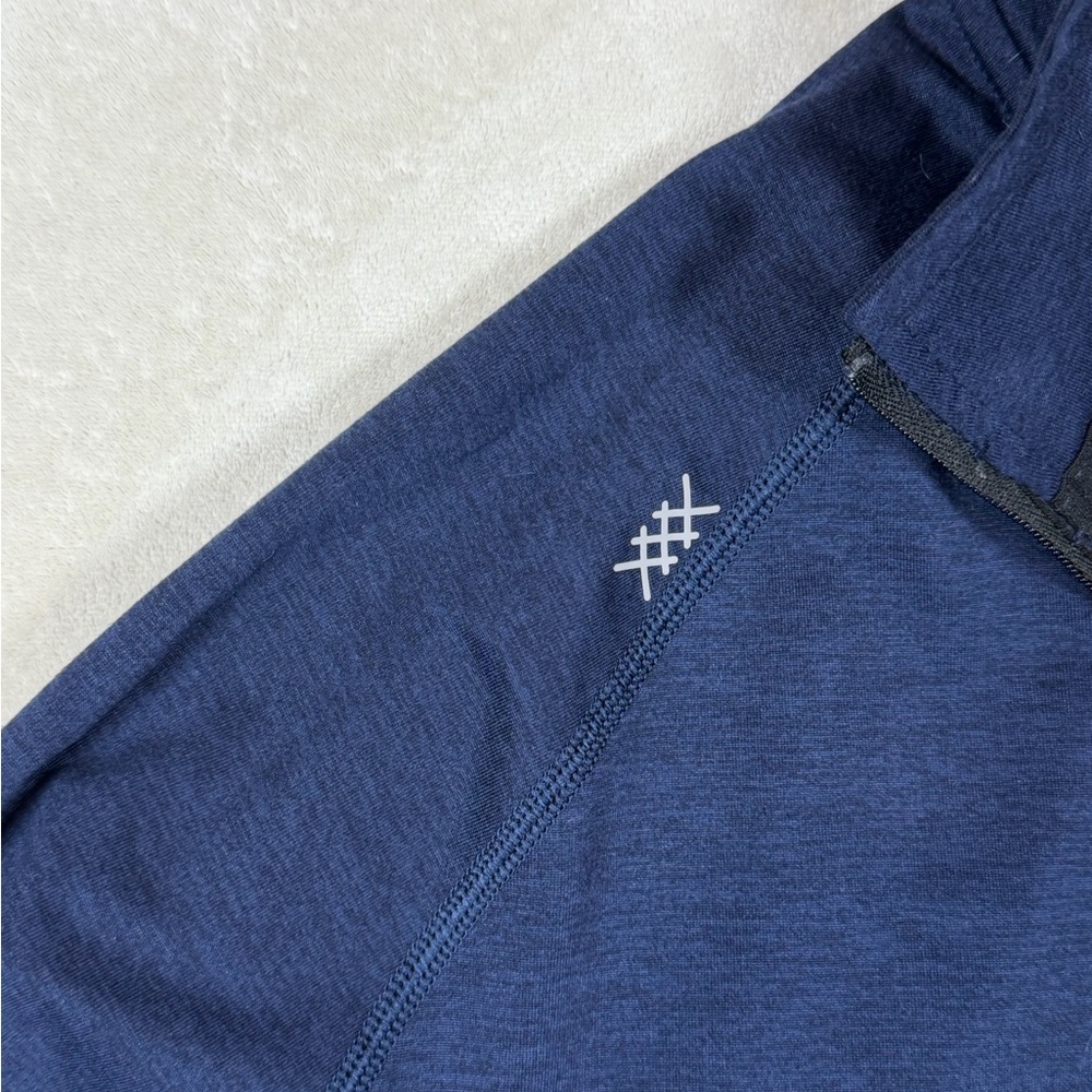 Rhone Size Medium Pullover Performance Cotton Nav… - image 3